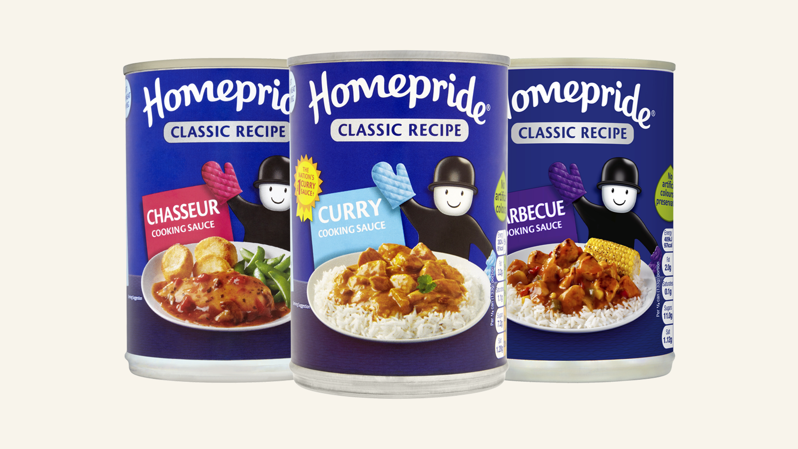 cooking sauces range