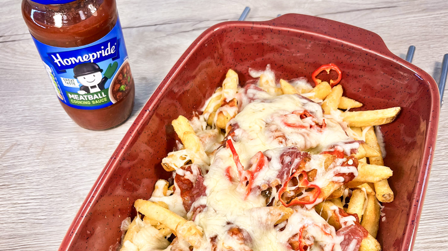 mozzarella loaded fries